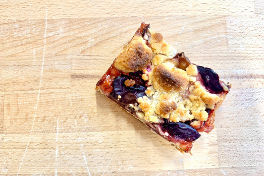 2 Stück PflaumenStreusel, 140 g